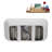59" Streamline Soaking Freestanding Tub and Tray With Internal Drain-112235460