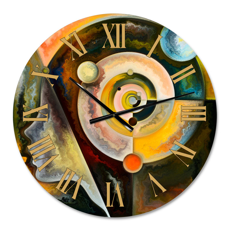 The Mind's Eye II - Modern wall clock, Small