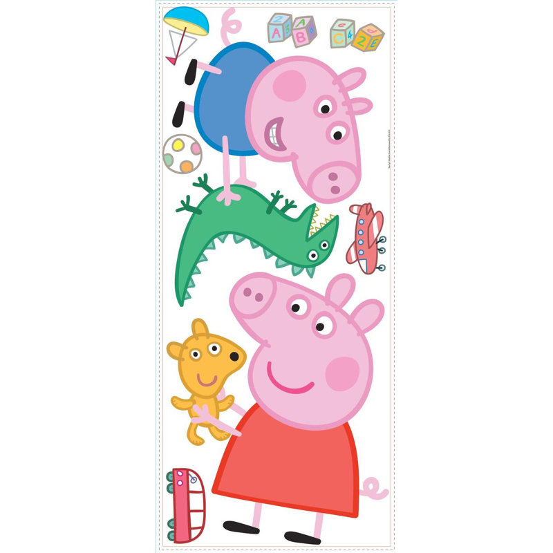 Adhésif décoratif Peppa and George Playtime