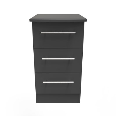 Bledion 40cm W Manufactured Wood Bedside Table