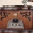 Maroon+Gold Free Form Solid + Manufactured Wood+Copper Media Players