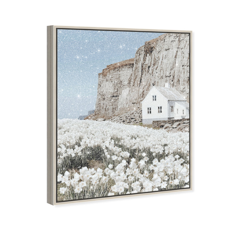 Coastal Homes II Print by Oliver Gal, 31" H x 25" W, Silver Floater Frame