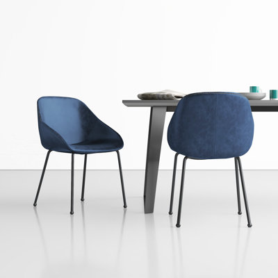 Chaise d'appoint rembourrée Garner