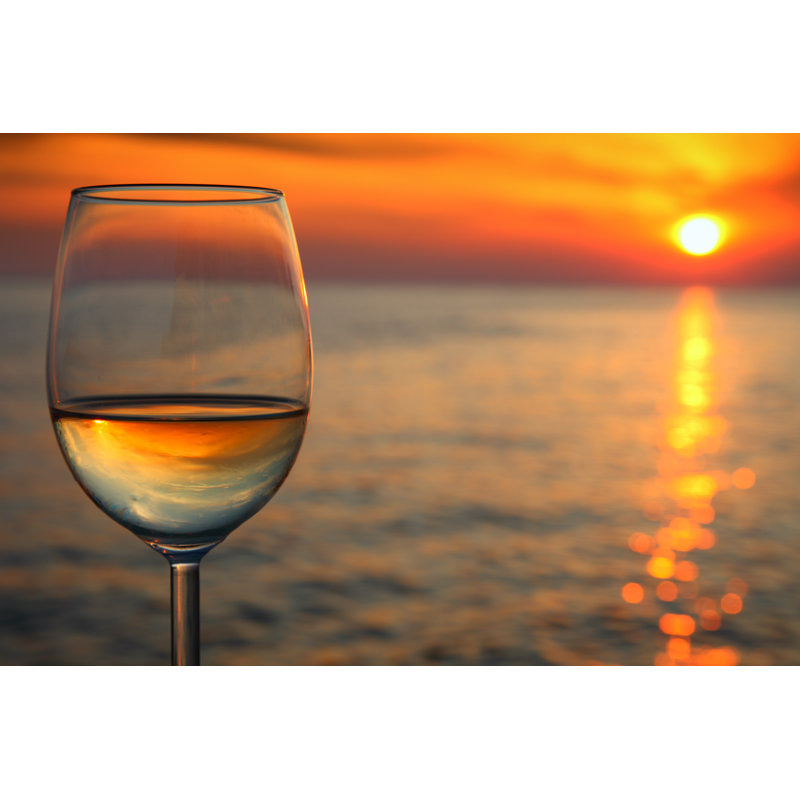 Magnifique coucher de soleil rouge par Vuk8691, H 8 po x l 12 po
