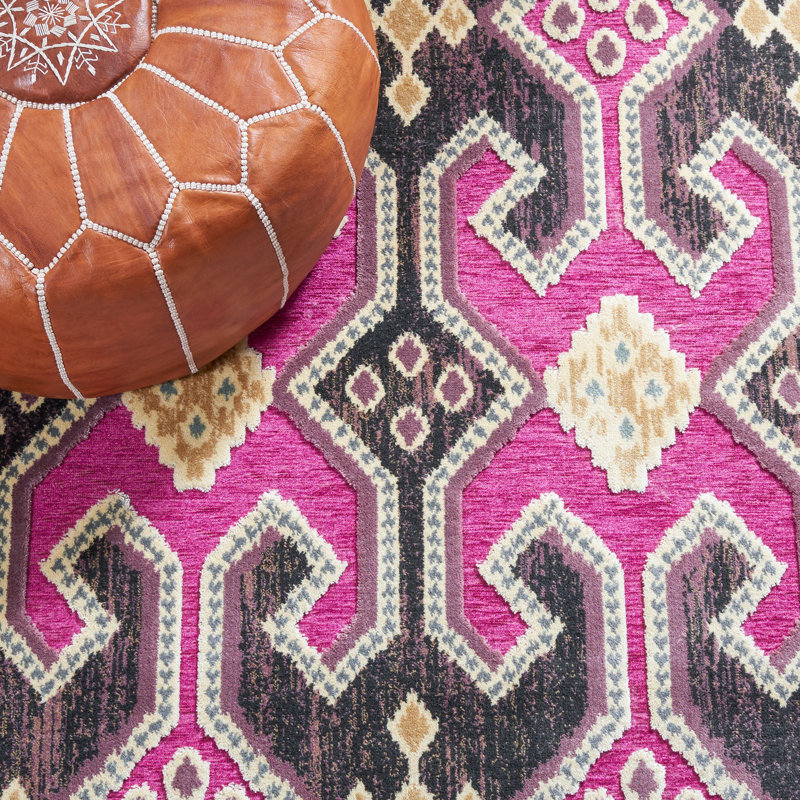 Tapis ikat Braswell Performance, Rectangle 5 pi 3 po x 7 pi 6 po