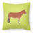 Mule Check Outdoor Throw Pillow-23813747-48712502