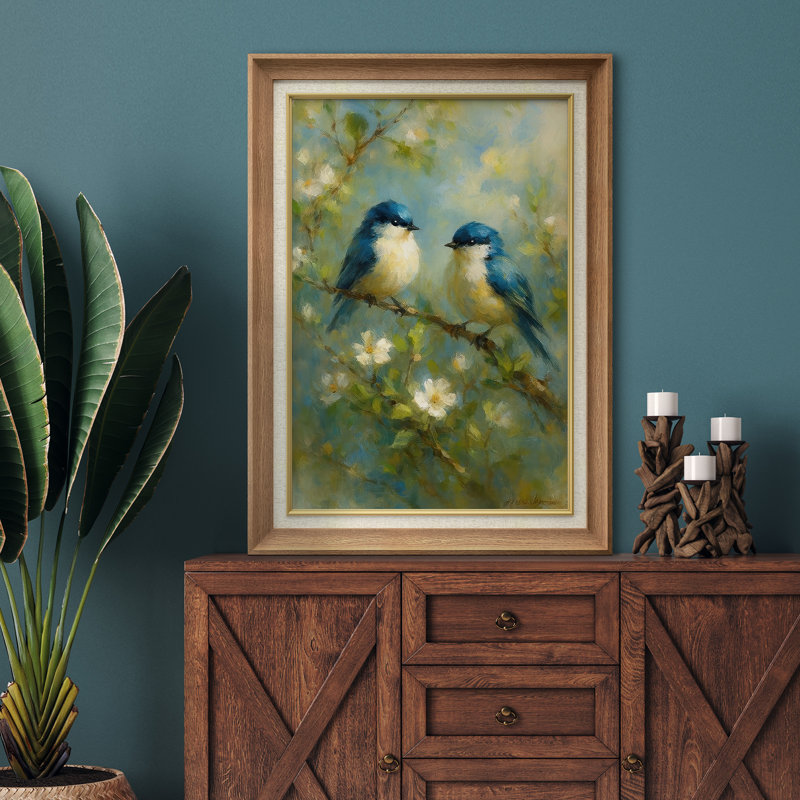 Œuvre encadrée de qualité supérieure - reproduction d'enchères rétro pour décor de salon - 26 po x 36 po, Naturel