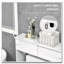 Armoire de rangement au-dessus de la toilette