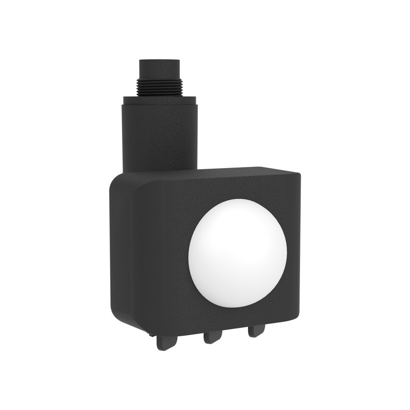 Matte Black 6.5cm H Outdoor Sconce