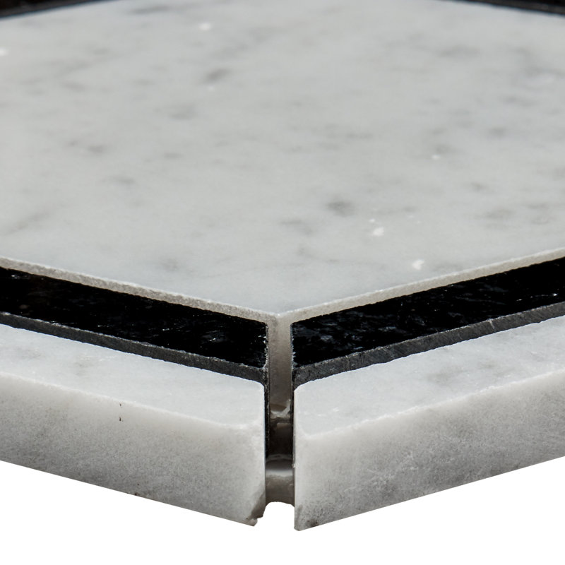 Harrison 6" x 6" Marble Mosaic Wall & Floor Tile