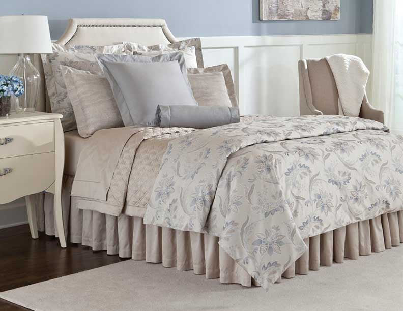 Fiori Duvet Cover Set, Twin Duvet Cover + 2 Shams