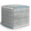 Pouf cubique en coton tissé à la main de 16 po de largeur
