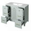 Meuble-lavabo 36 po avec lavabo en céramique