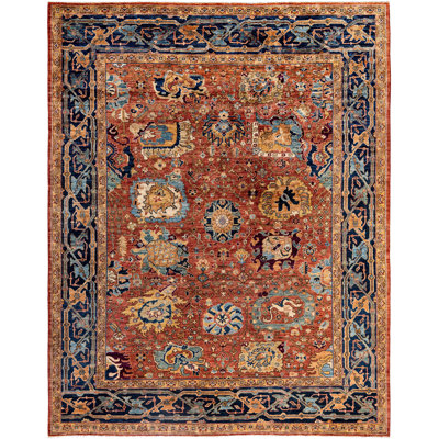 Serapi One-of-a-Kind 8' 1" X 10' 1" Hand Knotted Area Rug