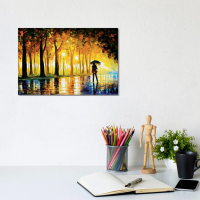 Bewitched Park by Leonid Afremov - Painting on Canvas