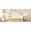 Lit double en bois avec lit gigogne simple