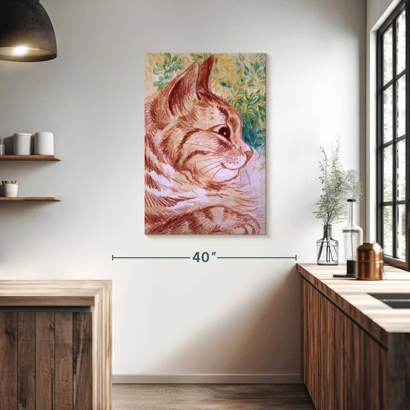 Brampt Kaleidoscope Cats I, 39" H x 26" W
