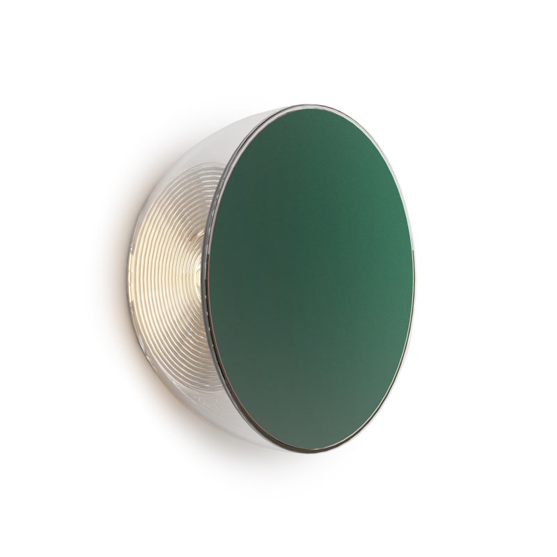 Ramen Mini Wall Sconce, 6", Matte Black, Ramen Mini Wall Sconce, 6", Matte Racing Green