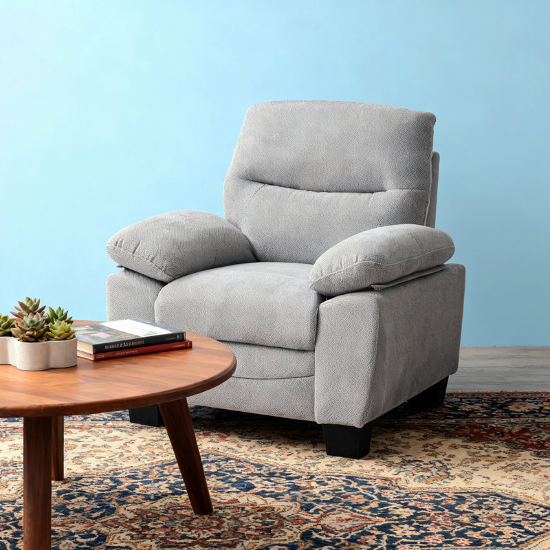 Chaise d'appoint moderne gris, Gris