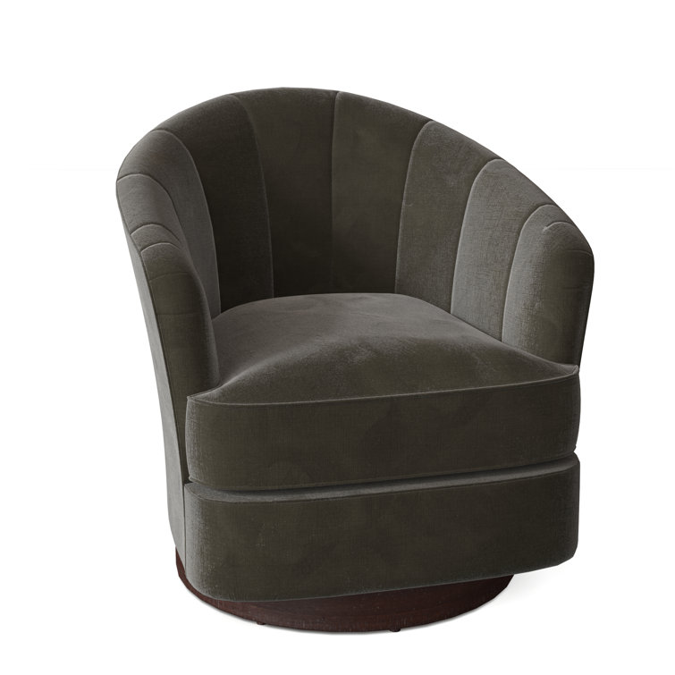 Fauteuil demi-tonneau pivotant de 28,75 po Conseilsy