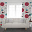 Paire de rideaux obscurcissant en polyester Crowle-997395221