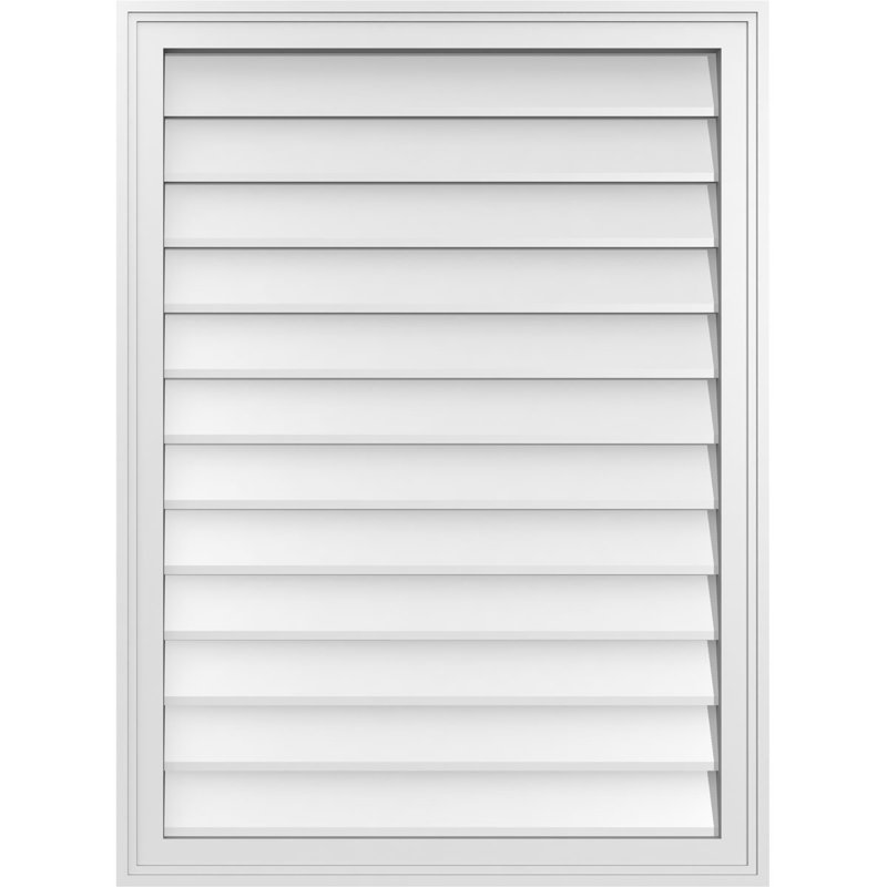 Cadre en brique, brun clair apprêté, H 38 po x l 28 po x P 1,5 po