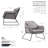 Cambell Upholstered Armchair-309115913