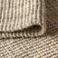 Tapis ivoire épais en jute tissé à la main Ehmann-631205849