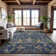 Premium Machine Washable Gurubaksh AMF1153 Global Rug