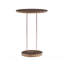 Table d'appoint ronde en bronze antique Tareel