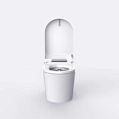 Elongated Smart Toilet 1.34 GPF With Auto Open/Close, Heated Seat, And Advanced Bidet Functions