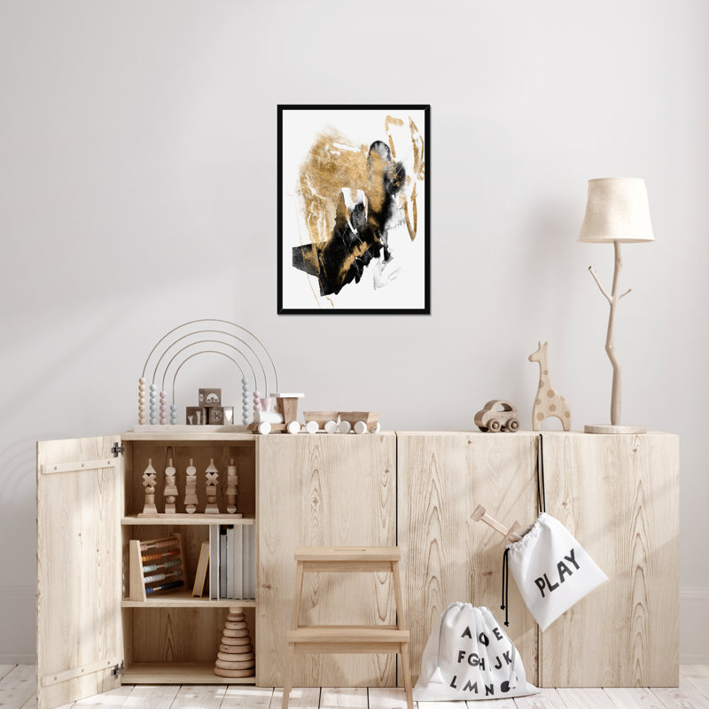 Splash I by Jennifer Goldberger - Print, Black Framed Paper Print, 80cm H x 55cm W