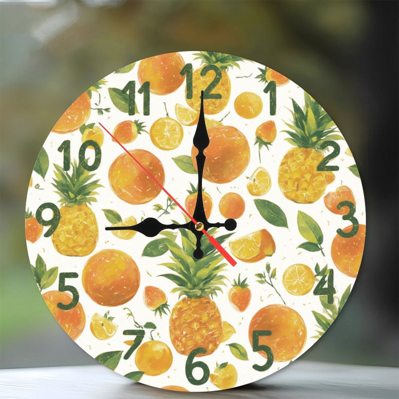 Horloge à fruits