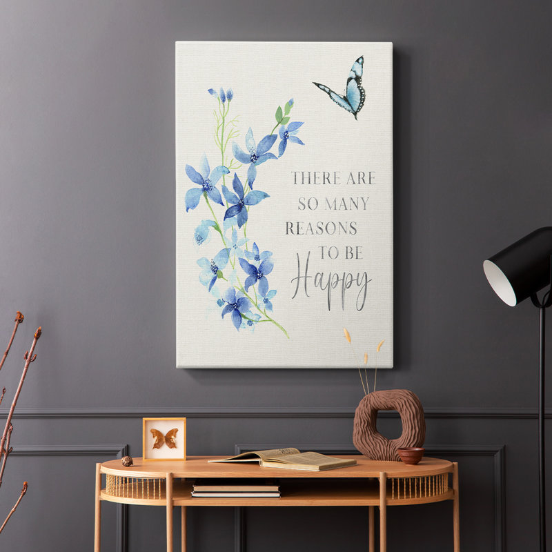 Spring Botanical I -Gallery Wrapped Cavas, 36" H x 24" W