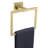 Bath Hardware Set 2-Piece Towel Bar, Towel Ring Wall Mounted Bathroom Accessories Set In Brushed Gold-121793997