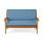 PEYTON LOVE SEAT + COFFEE TABLE