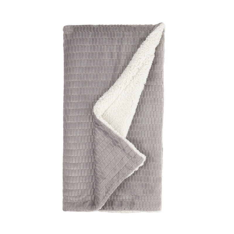 Jeté Zeddle, gris