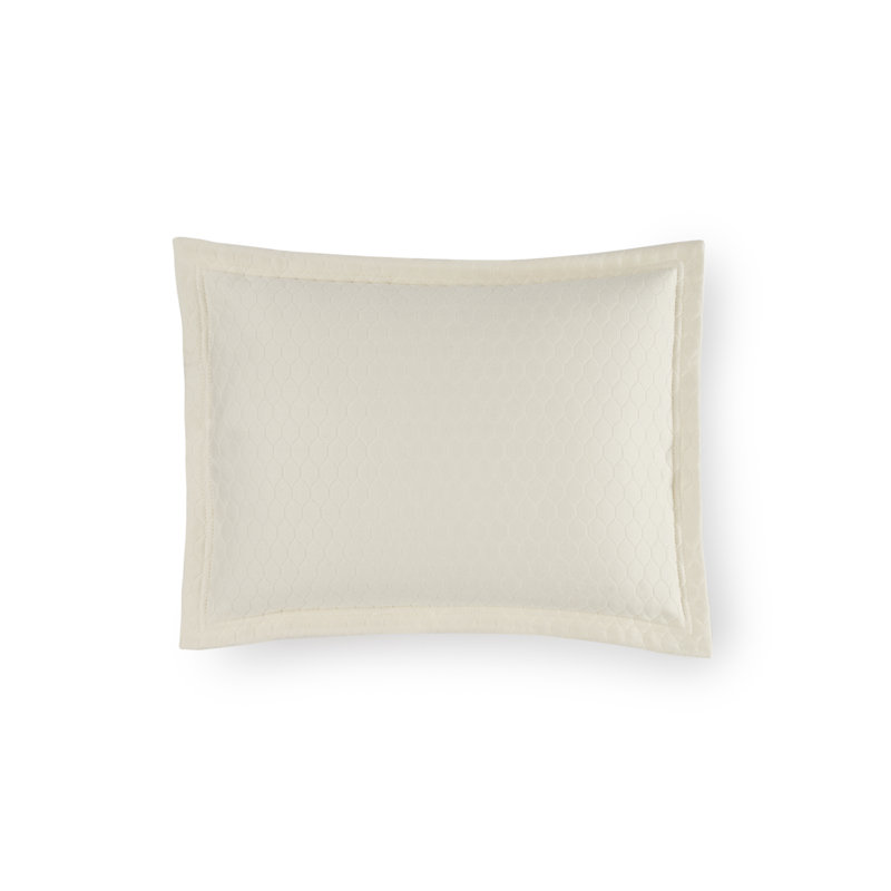 Favo Sham, Boudoir, Ivory