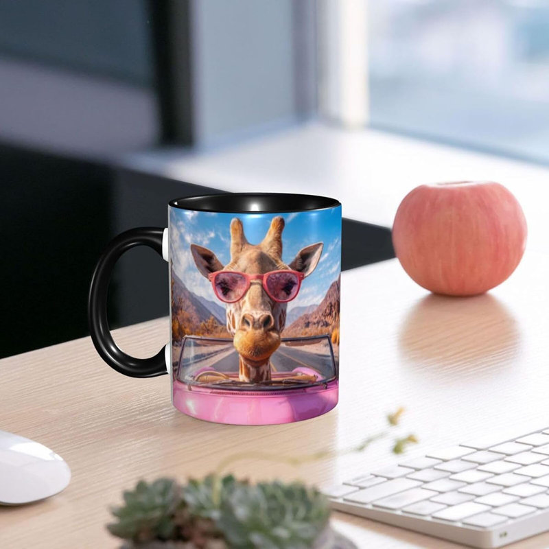 Giraffe Coffee Mug 11oz Ceramic Cup