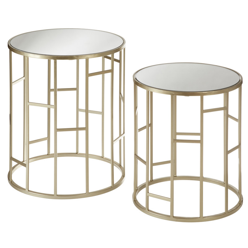 Lizeth Frame Side Table Set