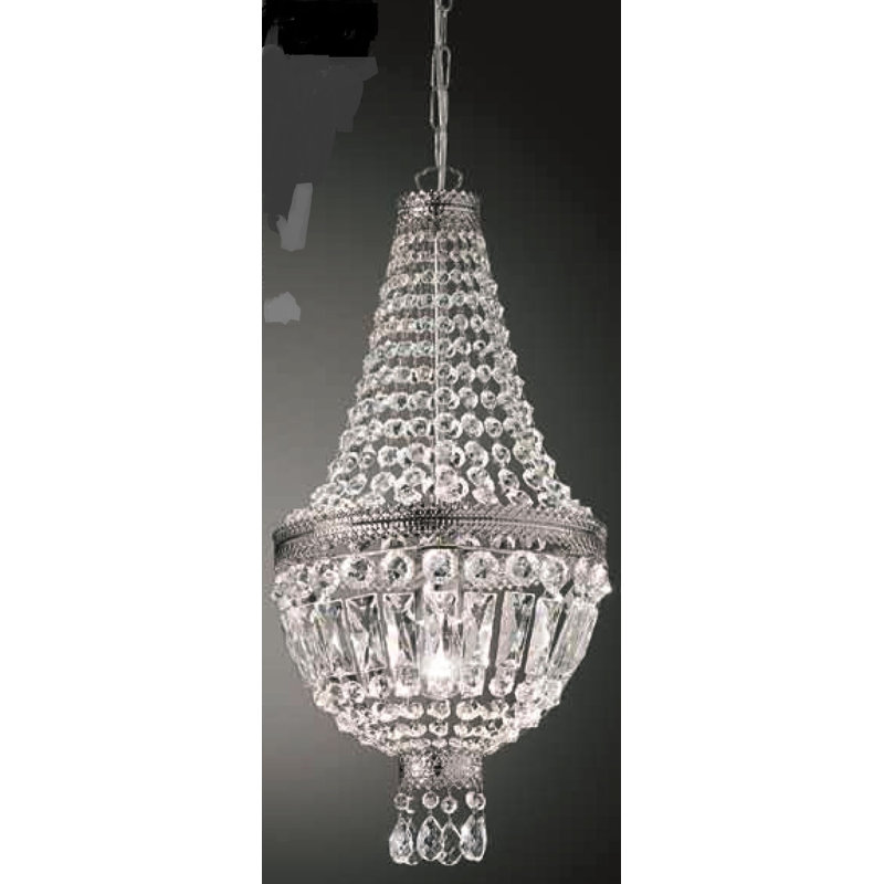 1 - Light Lantern Pendant, Nickel