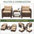 5-piece Patio Conversation Set-1035583688