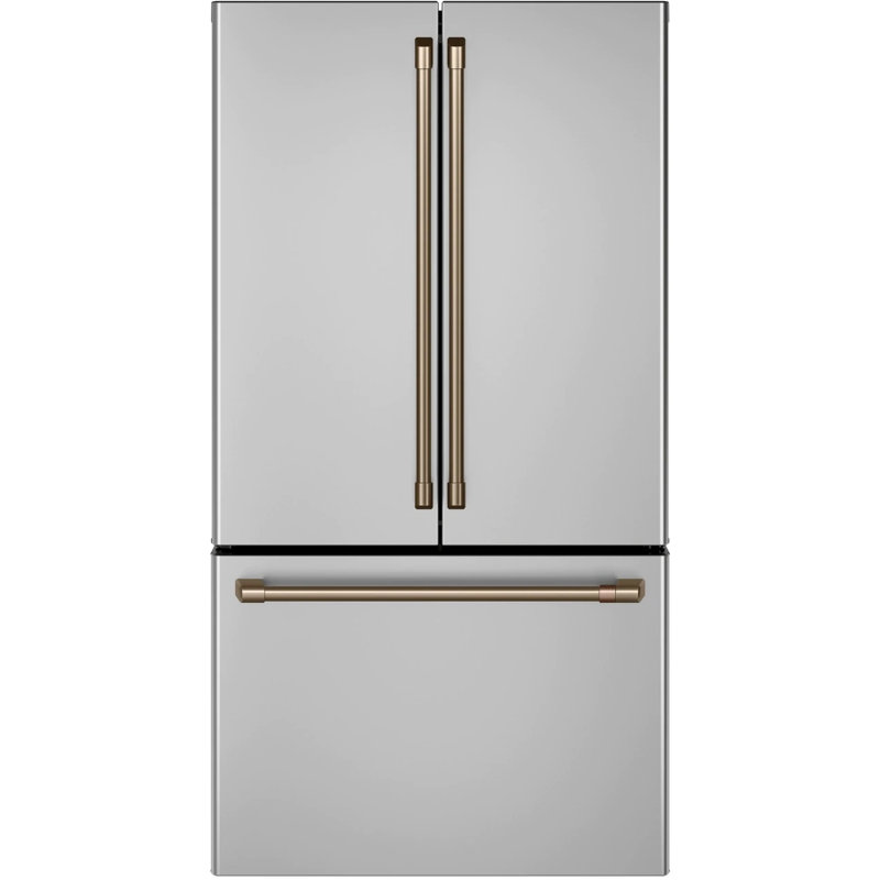 Refrigerator Handle Kit, Brushed Bronze