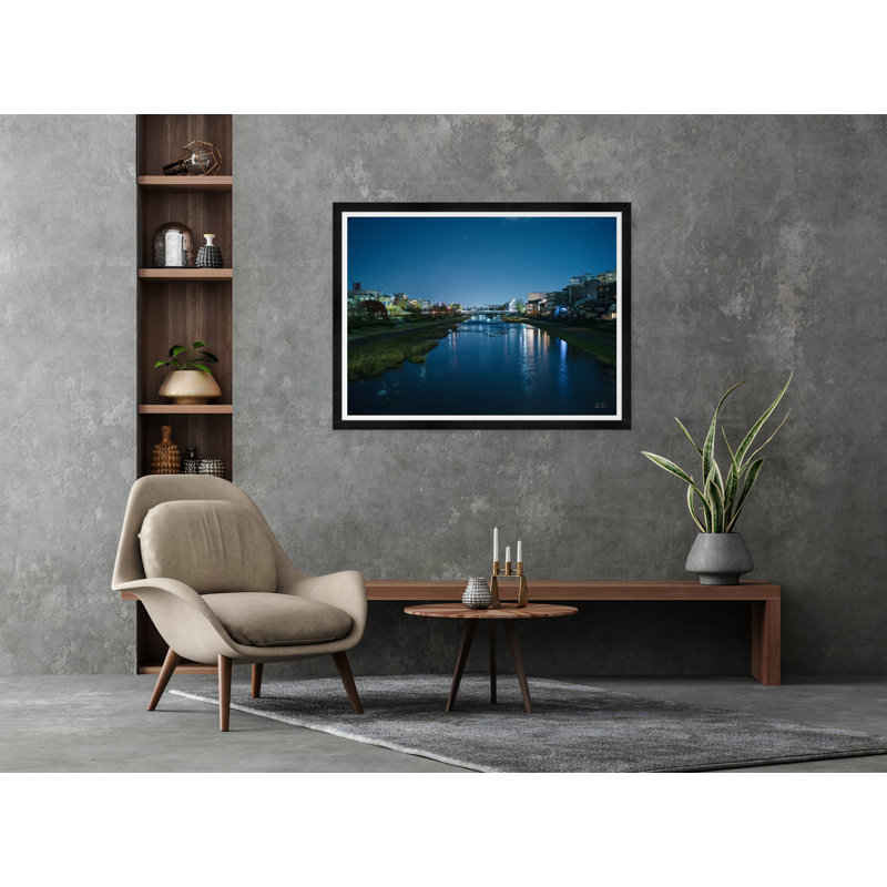 Kamo River par Tim Klein - photographie avec cadre photo