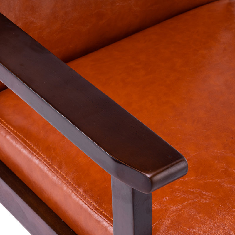Monika Upholstered Armchair, Brown