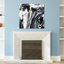 «Ebony & Ivory», reproduction d'art sur verre
