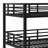 Metal Triple Bunk Bed With Guardrails-2099585298-2099585303