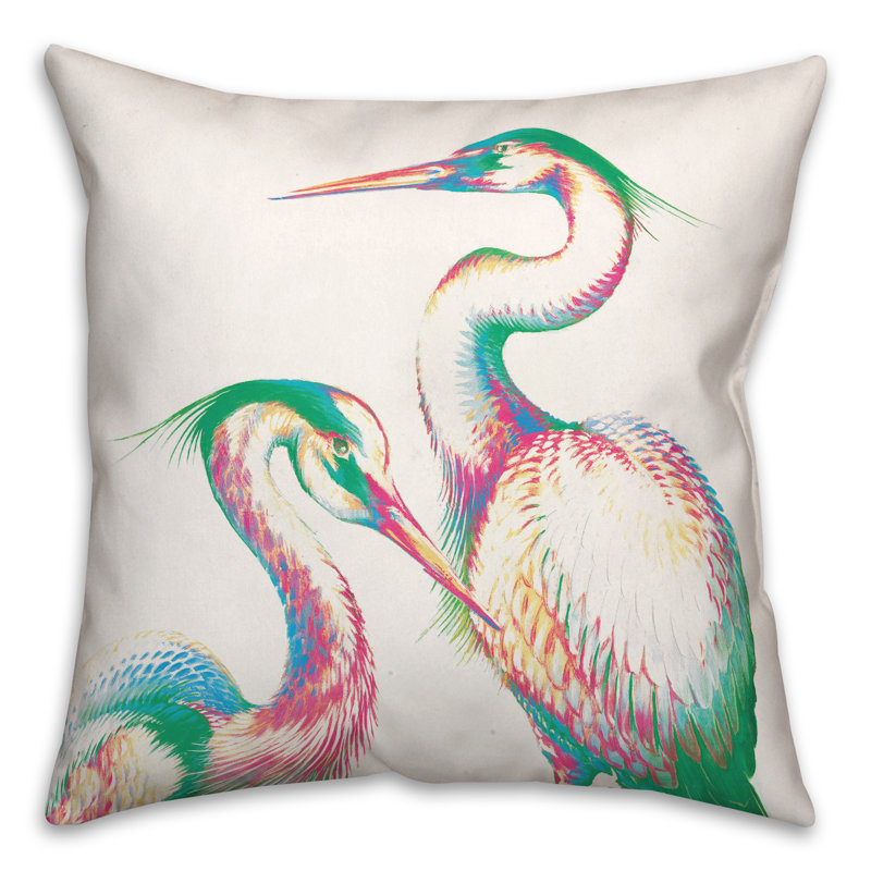  Housse de coussin d'extérieur carré et insert, Vert