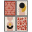 Affiche encadrée rustique de style Mid-Century moderne jaune Yelow-109747474-109747473