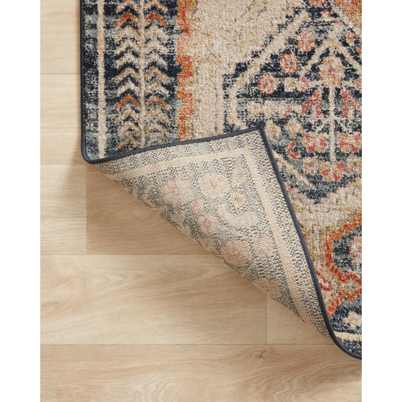 Tapis bleu Avan, Rectangle 7 pi 10 po x 10 pi